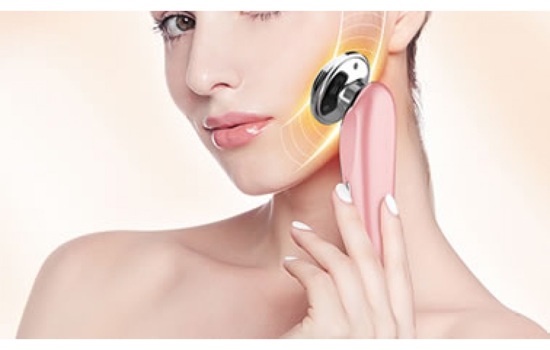 The real feeling of using a photon rejuvenation beauty device